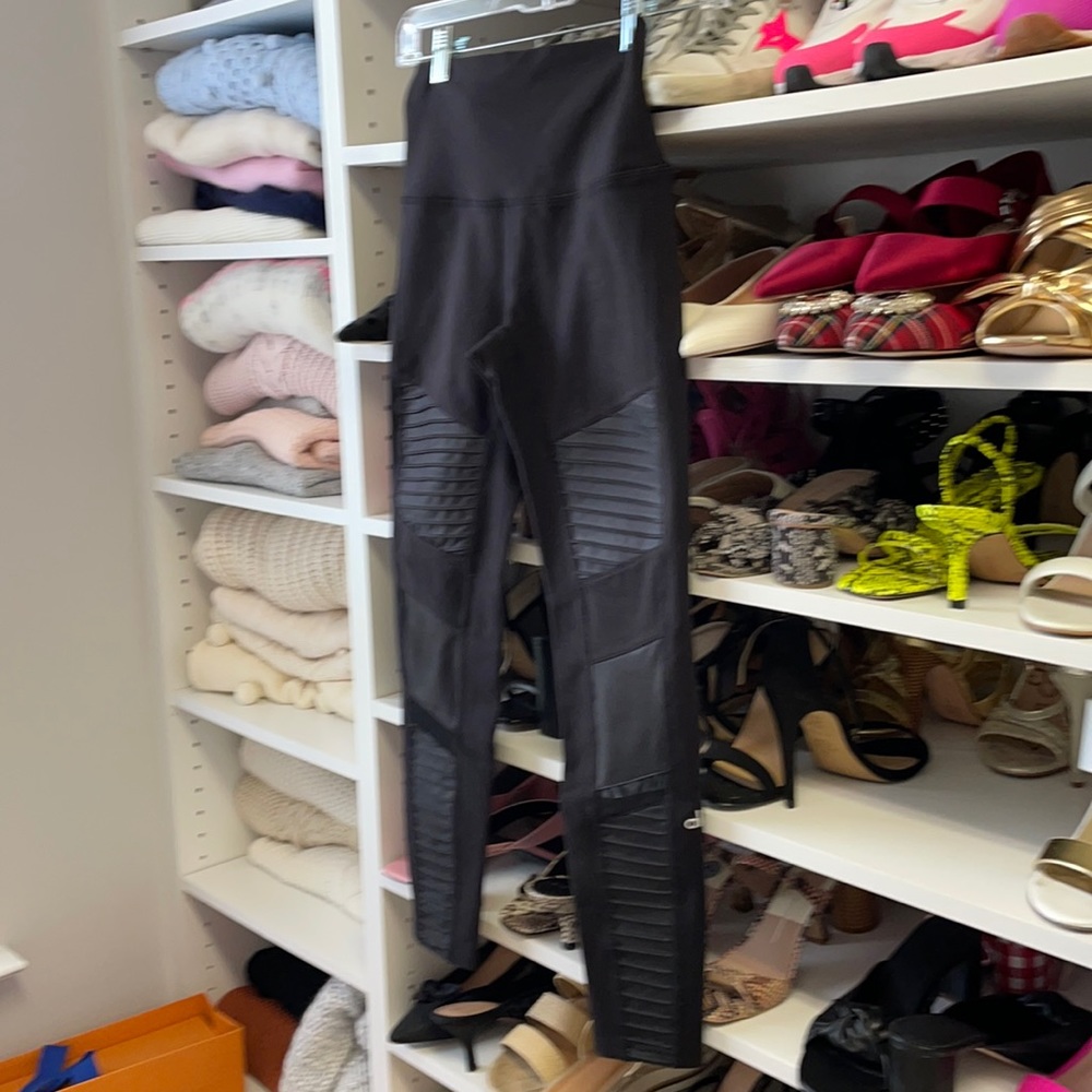 Alo High Waist Moto Leggings